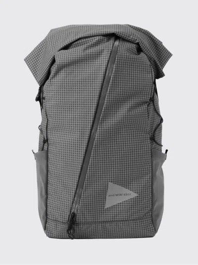 And Wander Backpack Men  In Gray