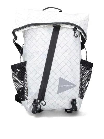 And Wander Backpack In White