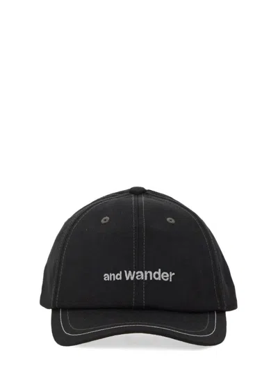 And Wander Baseball Hat With Logo