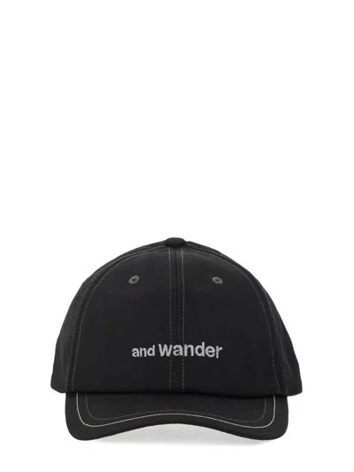 And Wander Baseball Hat With Logo