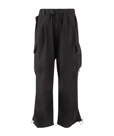 And Wander Belted Cargo Pants In Black