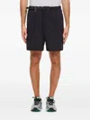 And Wander Black Shorts