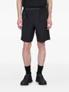 And Wander Shorts In Black Polyester