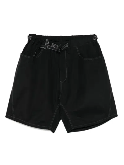 And Wander Belted Shorts In Black