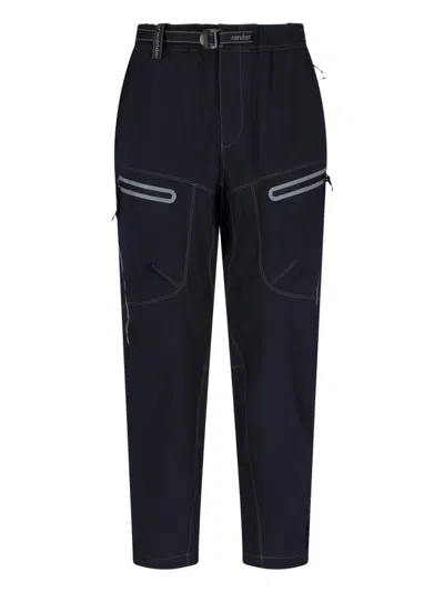 AND WANDER BELTED SPORTS PANTS