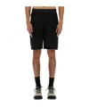 And Wander Belted Waist Shorts In Black