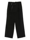 And Wander Belted Wide-leg Trousers In Multi