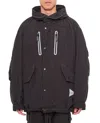 And Wander Fishtail Octa Jacket In Black