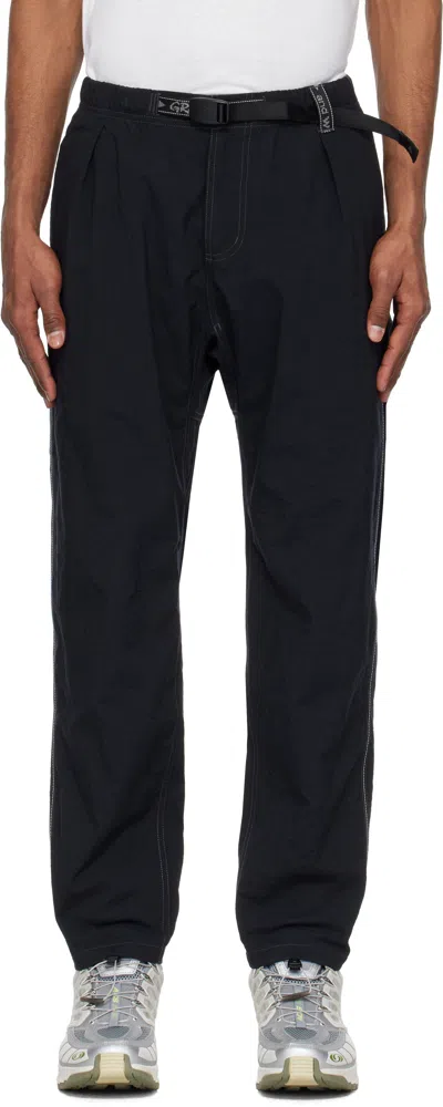 And Wander Black Gramicci Edition Nylon Climbing Trousers