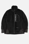 And Wander 18 High Loft Fleece Jacket In Black