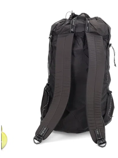 AND WANDER AND WANDER BLACK NYLON BACKPACK
