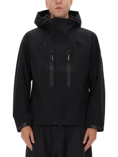 And Wander Black Nylon Jacket