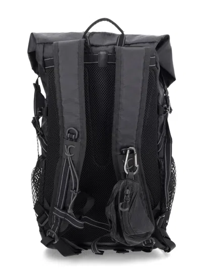 And Wander Black Polyester Backpack