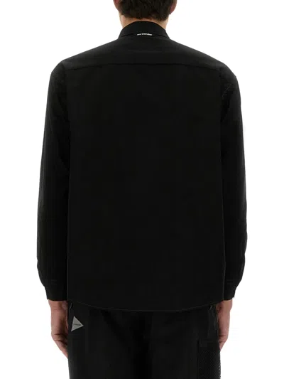 And Wander Black Polyester Shirts