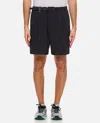 And Wander Black Shorts In Black
