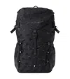 And Wander Black Triangle Jq Backpack In Black