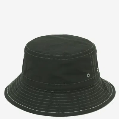 And Wander Blended Cotton Bucket Hat In Metallic