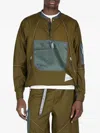 And Wander Breath Jacket In Green
