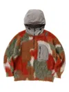 And Wander Camouflage Jacquard Hoodie In Multi