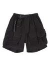 And Wander Multi Pocket Short Pant In Black
