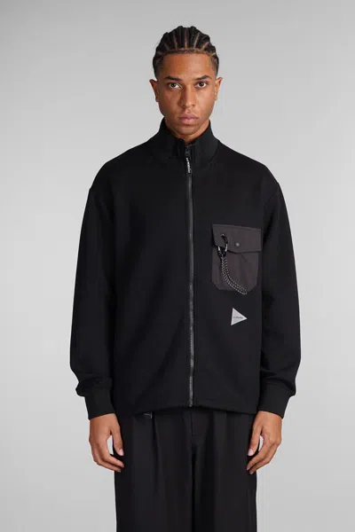 And Wander Casual Jacket In Black Polyester