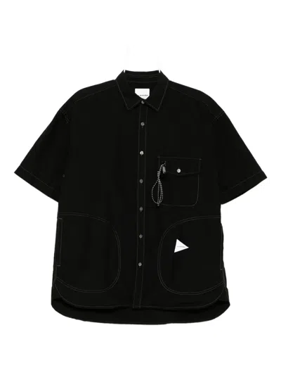 And Wander Cordura Shirt In Black