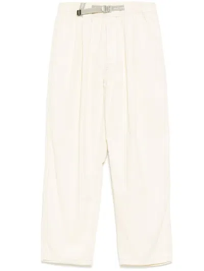 And Wander Corduroy Straight-leg Trousers In Neutrals