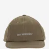 And Wander Cotton Baseball Cap With Logo