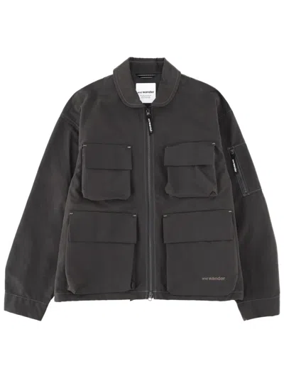 AND WANDER COTTON BLEND JACKET