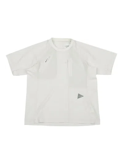 And Wander Crew-neck T-shirt In Multi