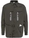 And Wander Daijiro Ohara Map Key Print Shirt In Grey