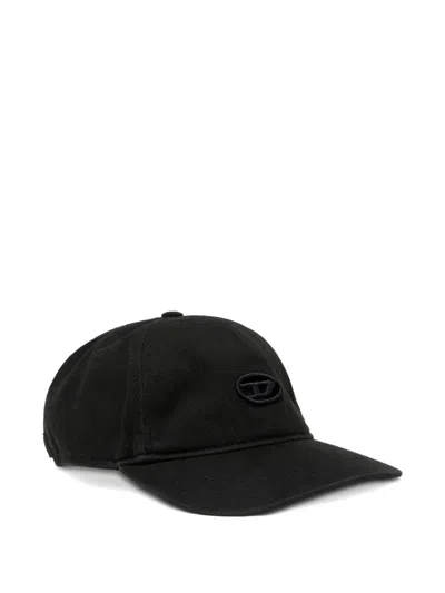 And Wander Diesel Baseball Hat With Logo In Black