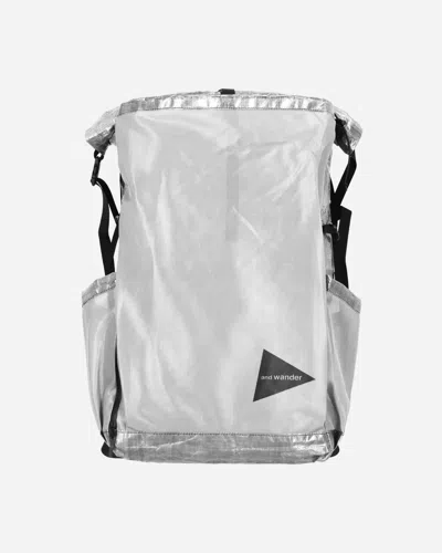 And Wander Dyneema Backpack Off In White