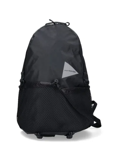 And Wander Ecopak 20l" Backpack, In Black Fabric