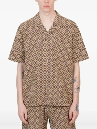And Wander Hemd Mit Geometrischem Print In Multi