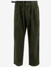 And Wander Ribbed Belted Pants In Green