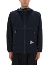 And Wander Performance Nylon Sports Jacket For Men In Black