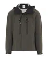 And Wander 2.5l Hiker Rain Jacket In Brown