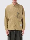 And Wander Technical Shirt Jacket In Brown