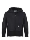 And Wander Jacket 9 Top Fleece In Nylon And Fleece In Black