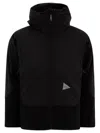 And Wander Jacket 9 Top Fleece In Nylon And Fleece In Black