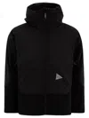 And Wander Jacket With Fleece Insert Jackets Black