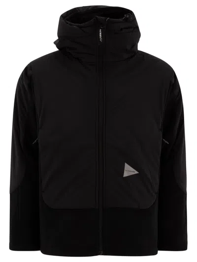 And Wander Jacket With Fleece Insert Jackets Black