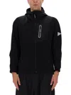 And Wander Grey Nylon Jacket In Black