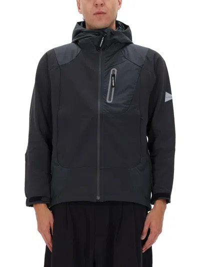 And Wander Jacket With Logo In Black