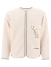 And Wander Textured Fleece Jacket With Full Zip
