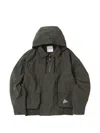 And Wander Layered Cargo Jacket In Green