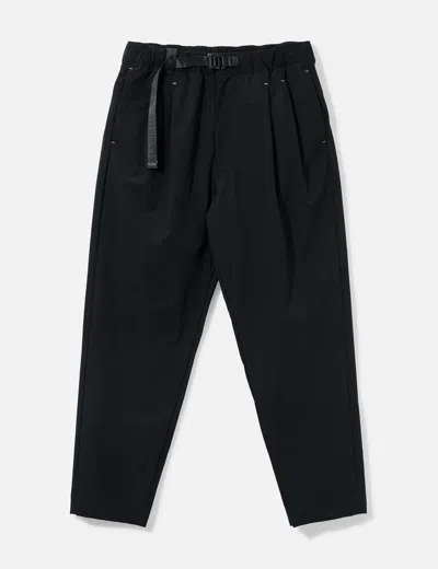 And Wander Light W Cloth Pants In Black