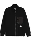And Wander Casual Jacket In Black Polyester In Black
