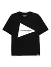 And Wander T-shirt In Black Cotton In 黑色